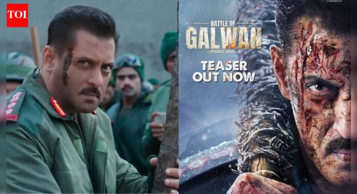 Galwan film teaser draws sharp reaction from China | India News
