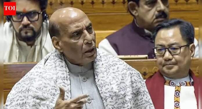Give Vande Mataram same status as Jana Gana: Rajnath Singh | India News
