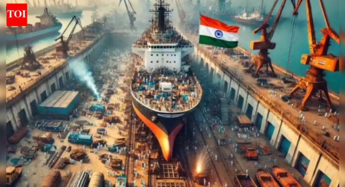Government unveils Rs 44,700 cr shipbuilding push to boost domestic capacity | India News