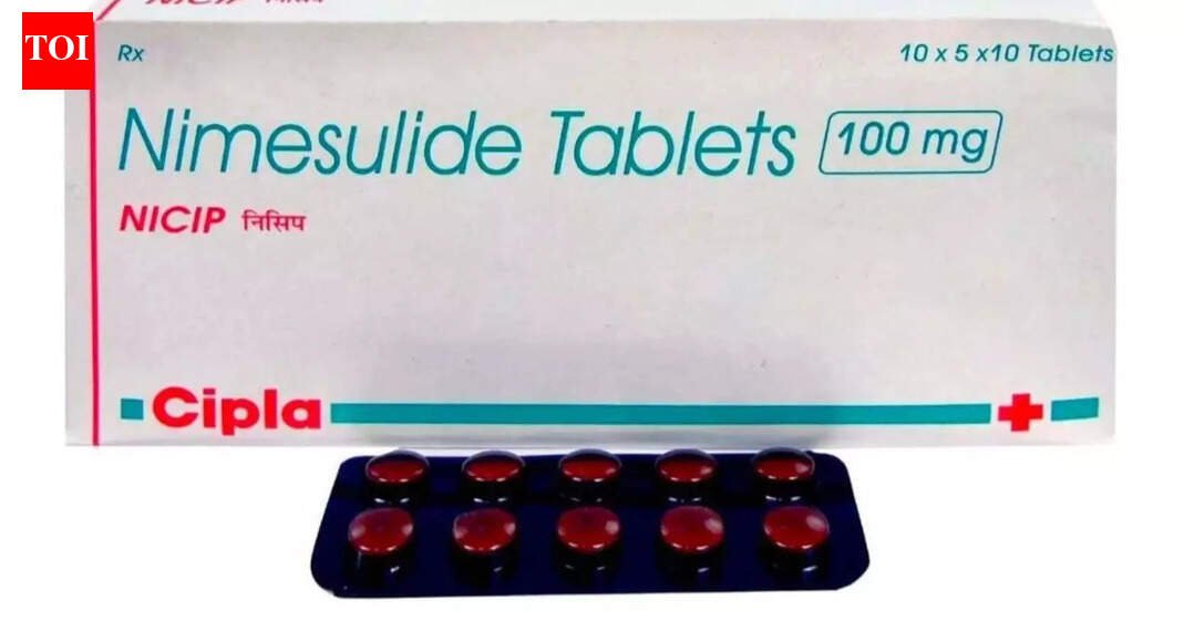 Govt bans high-dose nimesulide painkiller pills citing health risk | India News
