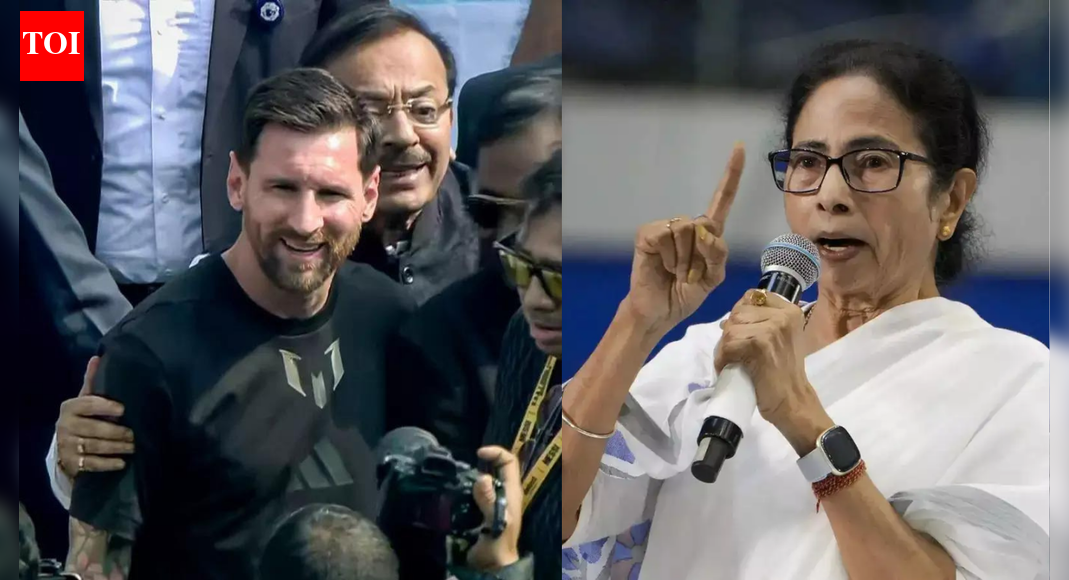 'I sincerely apologise to Lionel Messi': CM Mamata Banerjee after fan create chaos at Kolkata's Salt Lake Stadium | Kolkata News