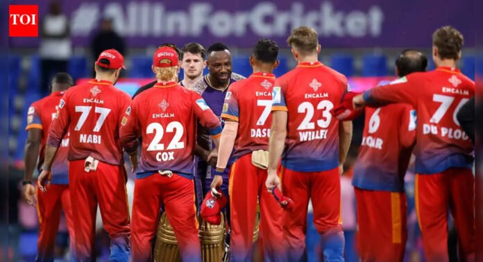 ILT20: Andre Russell's late onslaught fails to save the day for Abu Dhabi Knight Riders | Cricket News