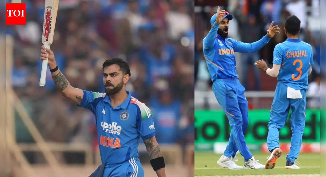 IND vs SA: As Virat Kohli surpasses Sachin Tendulkar in all-time record list, Yuzvendra Chahal quips: 'Bas mujhse 52 centuries jyada' | Cricket News