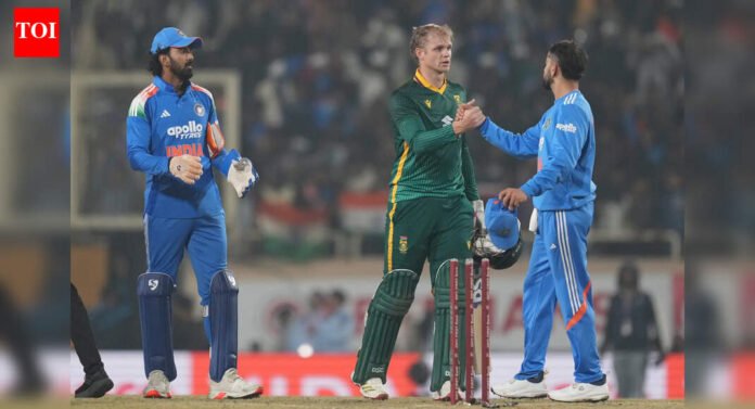 IND vs SA: Virat Kohli, Ruturaj Gaikwad tons in vain; South Africa beat India by four wickets to level series 1-1 | Cricket News