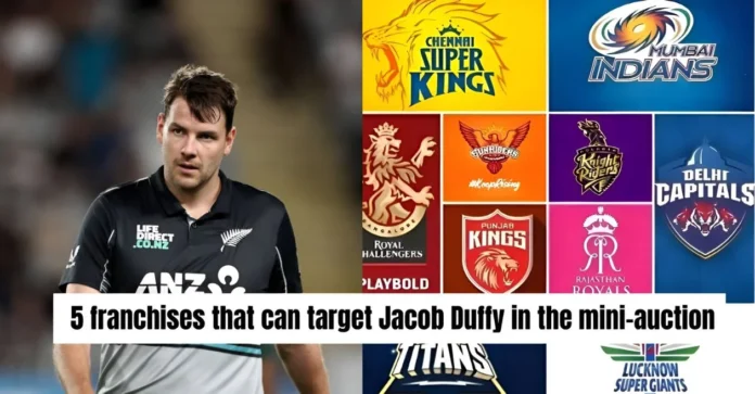 IPL 2026: 5 franchises that can target Jacob Duffy in the mini-auction
