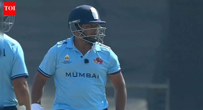 IPL Auction: 73 runs off 22 balls! Sarfaraz Khan turns heads ahead of bidding wars | Cricket News