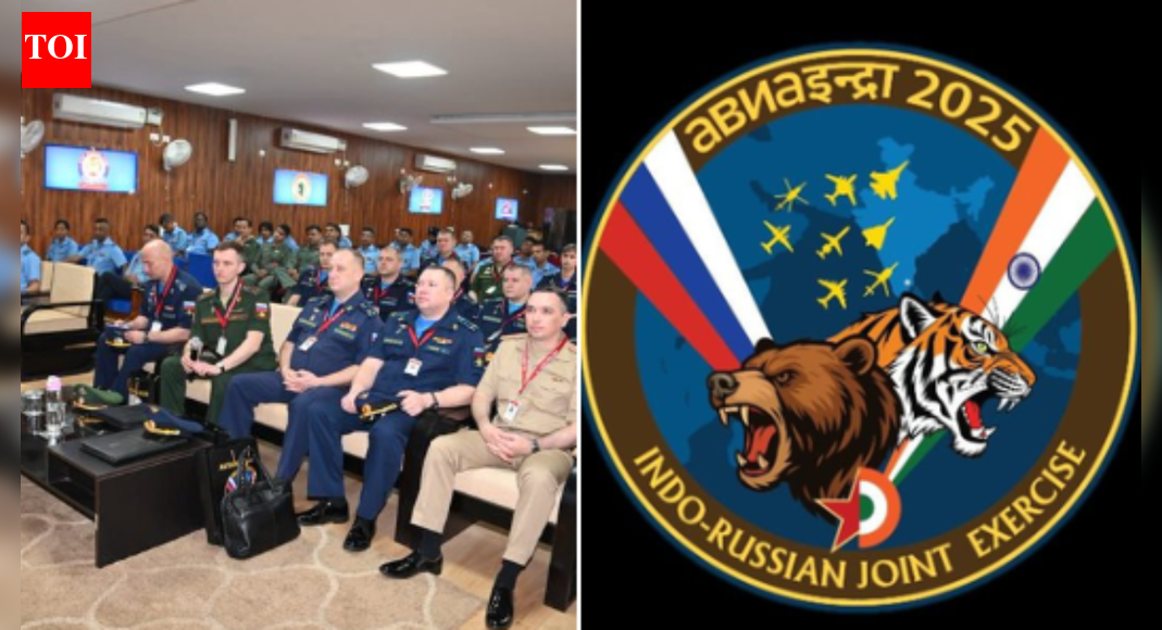 India-Russia defence ties: IAF hosts joint Exercise AviaIndra-2025; bilateral cooperation, aerospace synergy in focus | India News
