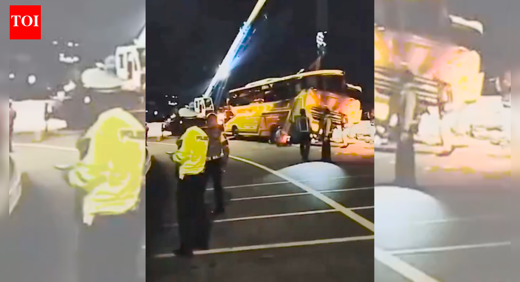 Indonesia bus crash: Driver loses control, hits barrier; 15 killed | India News