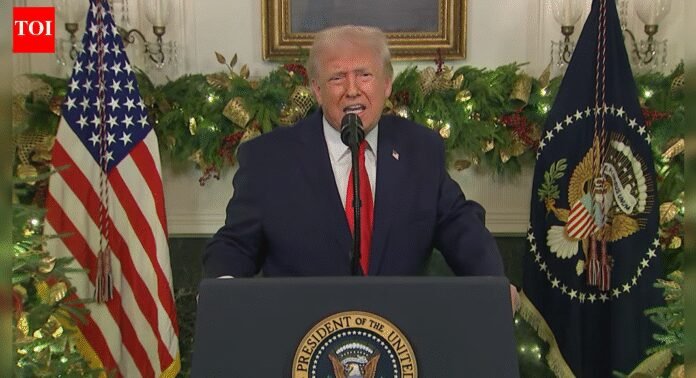 'Inherited a mess, fixing it': Donald Trump hits out at Biden — top quotes from White House speech