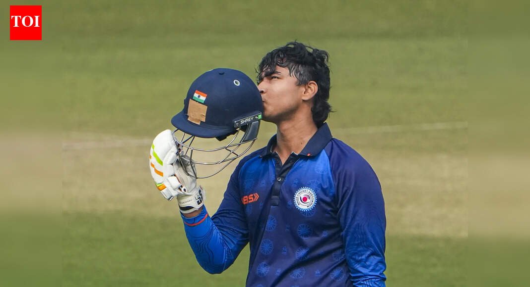 ‘Inspiration for young athletes’: BCCI vice-president Rajiv Shukla lauds 14-year-old Vaibhav Sooryavanshi on receiving Pradhan Mantri Rashtriya Bal Puraskar | Cricket News