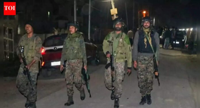 J&K encounter under way: Cop killed, terrorists trapped; heavy firing reported | India News