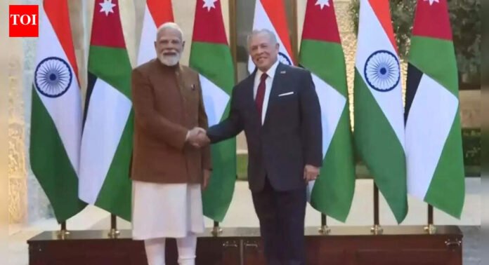 Jordan visit: PM Modi meets King Abdullah II in Amman; leaders discuss Gaza, counter-terrorism | India News