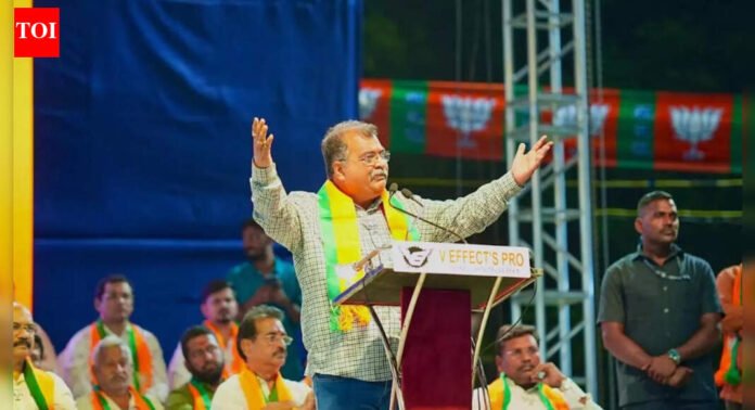 KDMC polls: Maharashtra BJP president Ravindra Chavan promises 5 years of accountable governance | Thane News