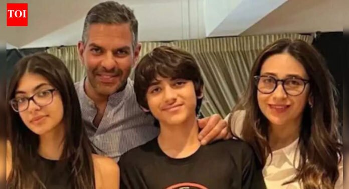 Karisma Kapoor, Sunjay Kapur's kids wear their late father's polo club jerseys on Christmas, after court concludes proceedings of Rs 30,000 estate dispute; Kareena Kapoor Khan calls them 'angels' - PIC inside |