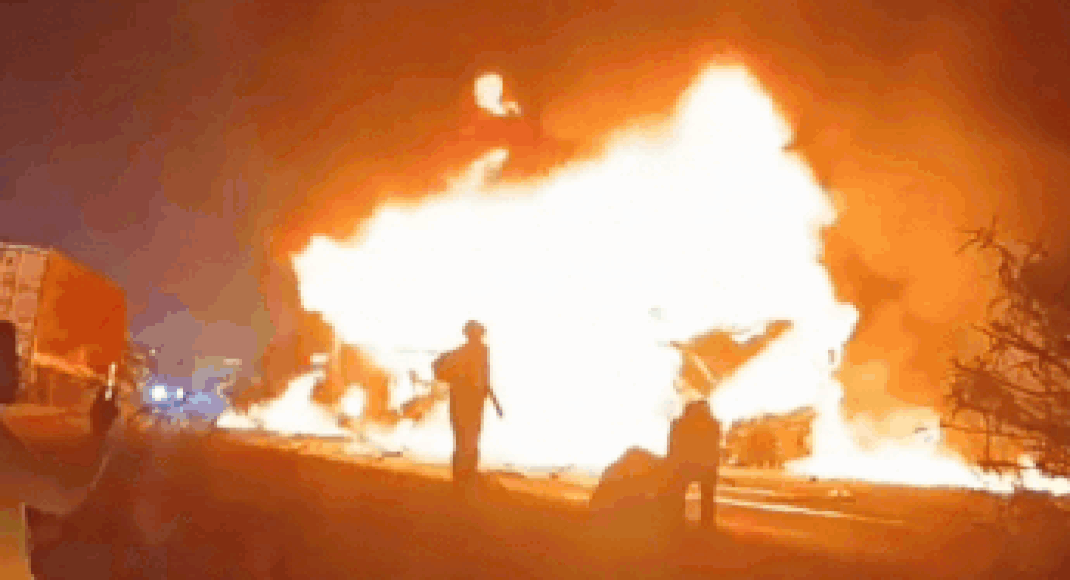 Karnataka Chitradurga bus tragedy: Several feared dead as Bengaluru-Shivamogga bus catches fire in Chitradurga | Bengaluru News