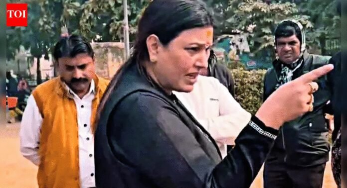 'Learn Hindi, or...' Delhi BJP neta Renu Chaudhary's red card to foreign footballer; row erupts | Delhi News