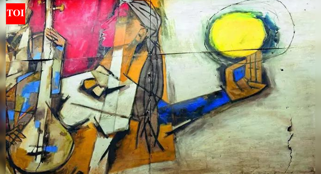 Life of Husain's mural insecure at LIC HQ in Mumbai | India News