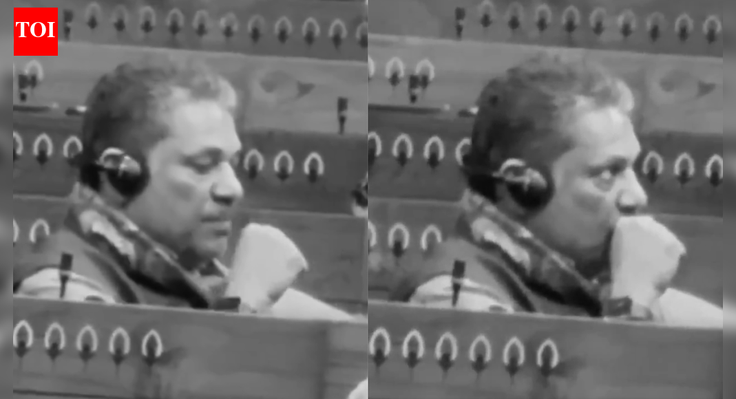 ‘Mamata must clarify’: BJP claims TMC MP Kirti Azad vaped inside Lok Sabha; shares video | India News