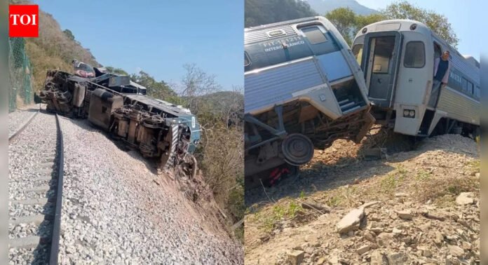 Mexico train derailment: 13 killed, over 90 injured; videos from site show chaos