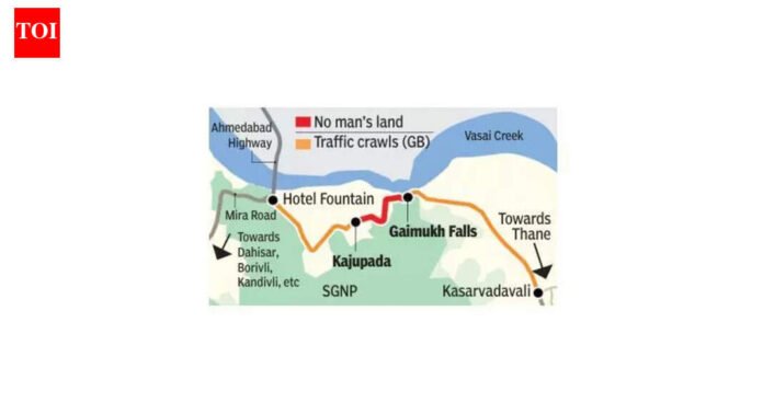 Mumbai: Civic body war blamed for Ghodbunder Road’s poor state | Mumbai News