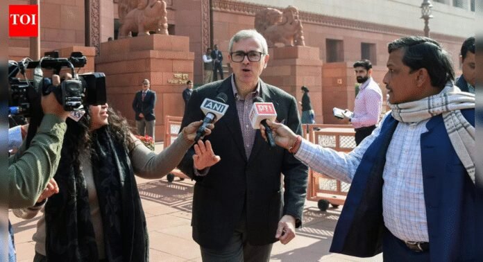 NC MPs press Centre to restore J&K statehood in maiden Parliament speeches | India News