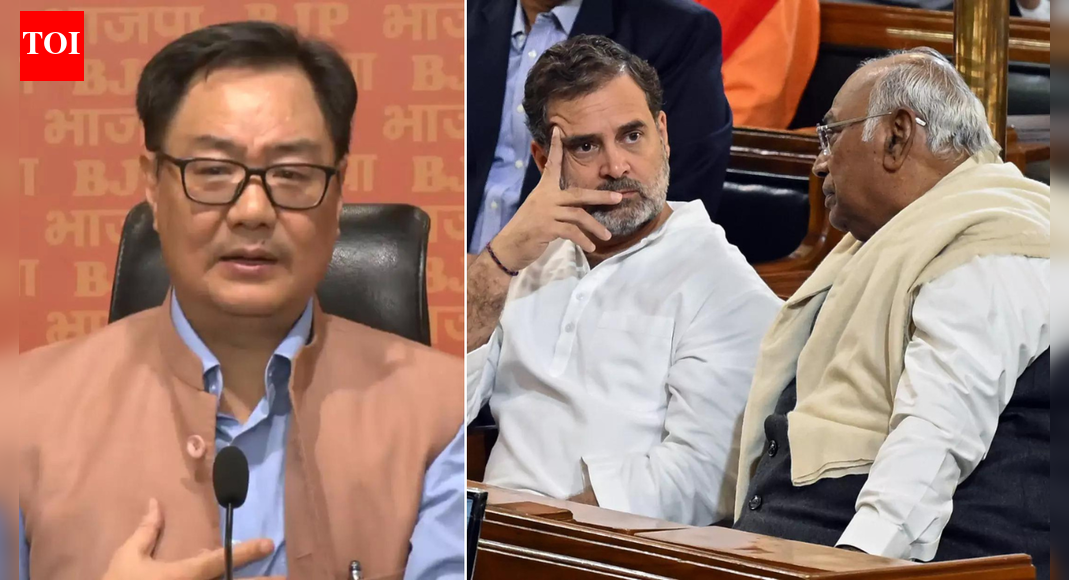'NDA never talked of killing anyone': Kiren Rijiju slams Rahul Gandhi over anti-PM Modi slogans at Congress rally; seeks apology | India News