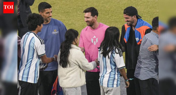 'Namaste India!': Lionel Messi shares GOAT Tour video, hopes for 'bright future' for Indian football | WATCH | Football News