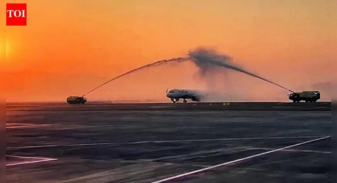 Navi Mumbai airport takes off with 48 flights, 4k passengers