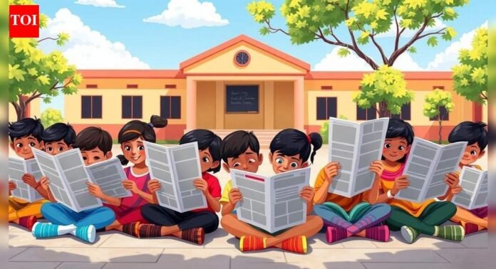 Newspaper reading now a must for students in UP government schools | India News