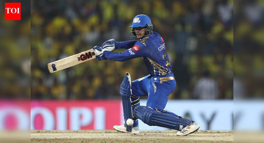 'Other franchises were sleeping': R Ashwin shocked as MI snap up Quinton de Kock for 1 crore | Cricket News