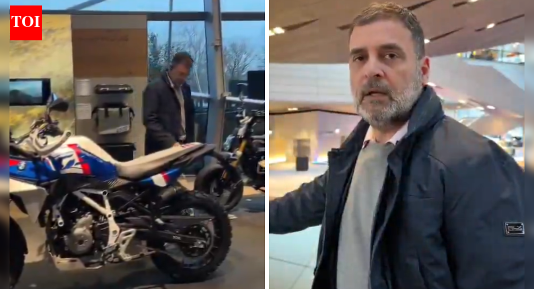 'Our manufacturing is declining': Rahul Gandhi visits BMW factory in Munich, takes guided tour - watch | India News