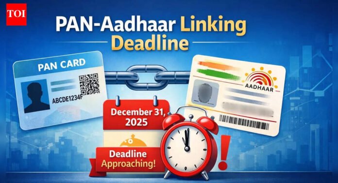PAN-Aadhaar linking deadline nears: How to link your PAN with Aadhaar before December 31, 2025; step-by-step guide