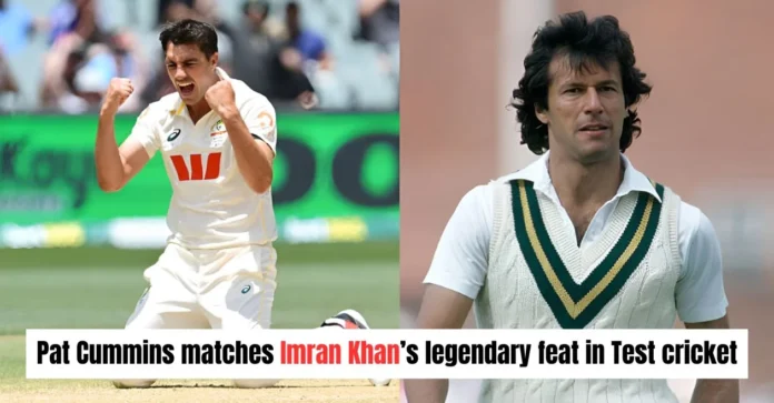 Pat Cummins equals Imran Khan’s iconic milestone during 3rd Ashes 2025-26 Test against England
