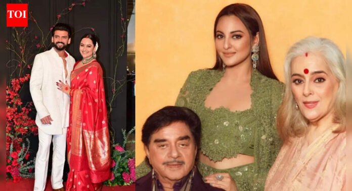 Poonam Sinha says she used to pacify Shatrughan Sinha for 2 years to convince him on Sonakshi Sinha, Zaheer Iqbal's interfaith wedding: 'I had a doubt was sitting at Zaheer's mother's feet' |