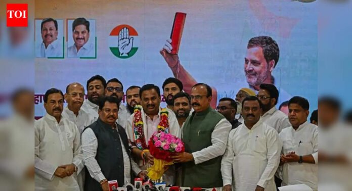 Pune NCP (SP) chief Prashant Jagtap moves to Congress after talk of tieup with NCP | Mumbai News