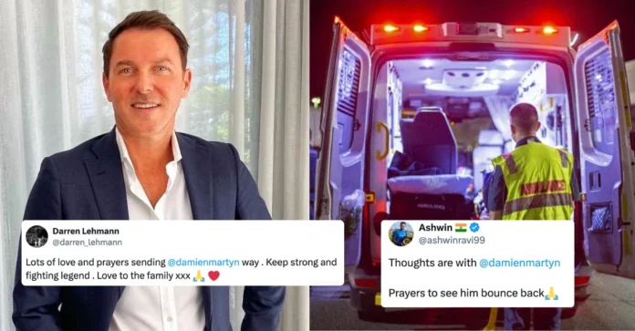 R Ashwin, Darren Lehmann and others send best wishes as Damien Martyn fights with meningitis
