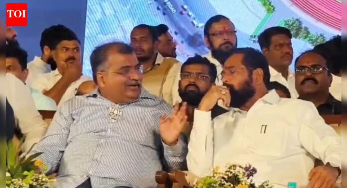 Ravindra Chavan and Eknath Shinde share stage in Dombivli after intense poaching war; signs of truce emerge in Kalyan Lok Sabha | Thane News