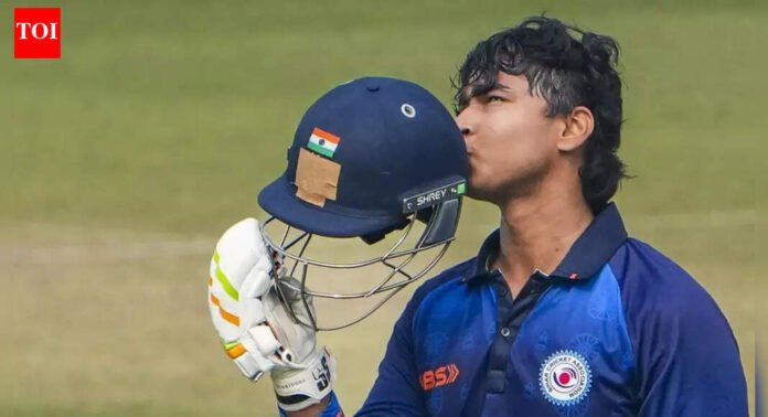 Record! 14-year-old Vaibhav Sooryavanshi scripts history, becomes the first cricketer ever to ... | Cricket News