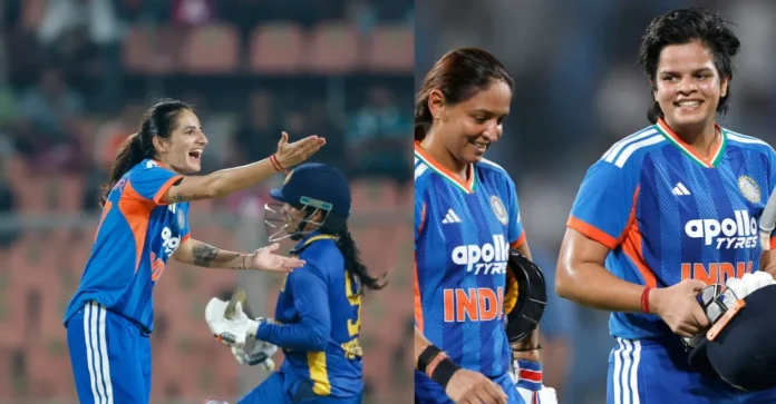 Renuka Thakur and Shafali Verma power India to unassailable 3-0 series lead with eight wicket win over Sri Lanka in third T20I