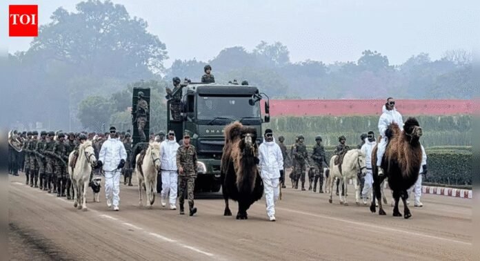 Republic Day 2026 parade: Camels, ponies and dogs to march on Kartavya Path; Army’s four-legged warriors to make historic debut | India News