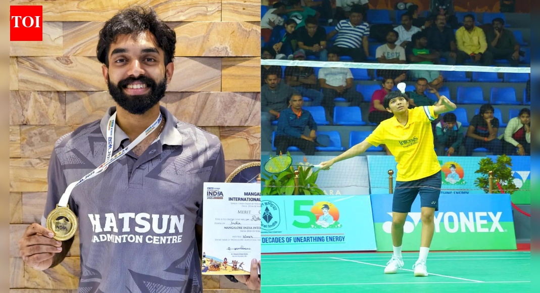 Rithvik Sanjeevi and Surya Charishma Tamiri win Senior National men’s and women’s titles | Badminton News