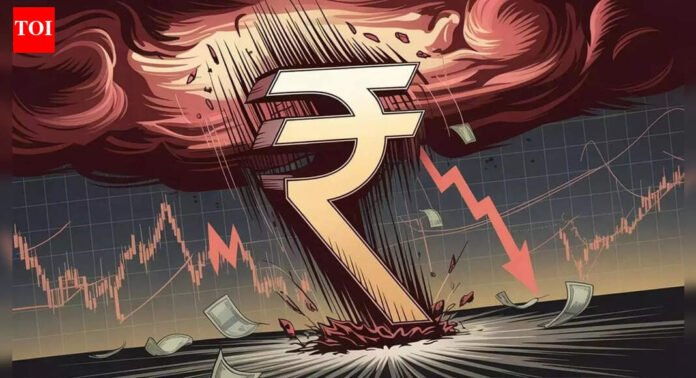 Rupee falls to fresh low! Currency continues downward streak; reaches 90.83 against US dollar
