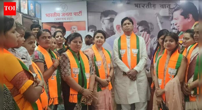 Shiv Sena leaders join BJP ahead of Ambernath civic polls, raising questions over Mahayuti Unity | Thane News