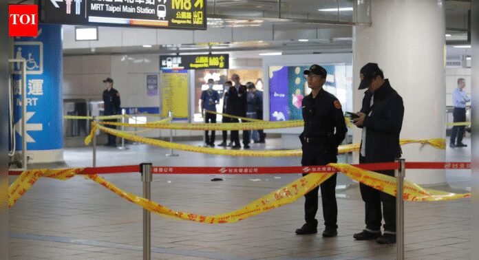 Taiwan: Eight injured in smoke grenade, knife attacks at Taipei metro stations; three suffer cardiac arrest