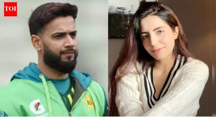 'Third party intended to marry my husband': Imad Wasim's wife Sannia Ashfaq drops bombshell on divorce | Cricket News