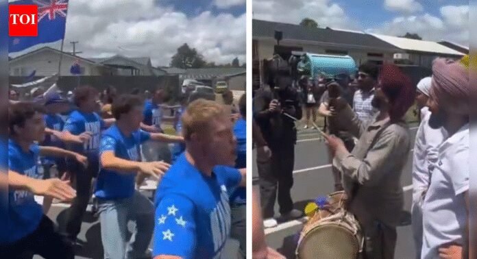 'This is New Zealand, not India': Christian group performing haka confronts Sikh parade in Auckland — video