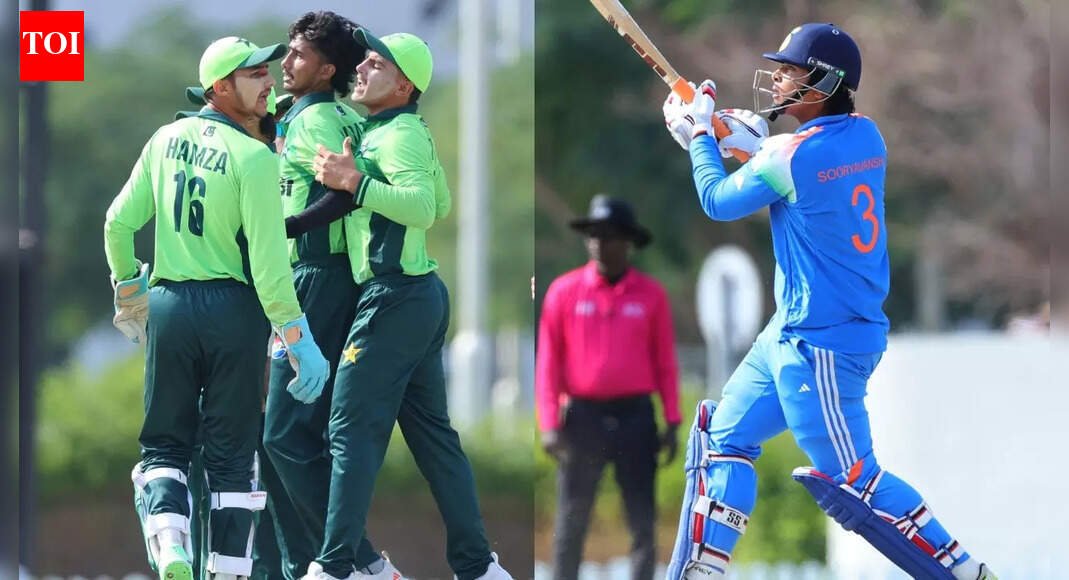 U19 Asia Cup: Vaibhav Sooryavanshi fails again; departs cheaply in final against Pakistan | Cricket News