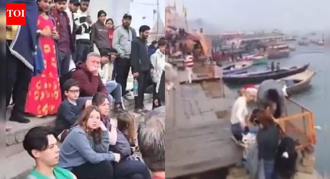 Varanasi Japanese Tourist Harassment: Japanese tourists 'harassed' at Varanasi ghat; Congress demands probe | Lucknow News