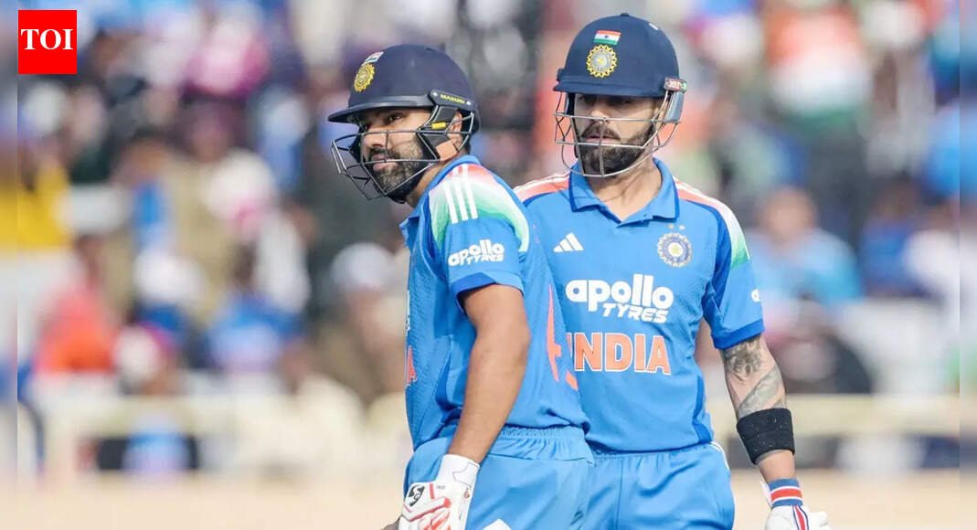 Virat Kohli ignores Gautam Gambhir, Rohit Sharma stops for a quick chat ahead of 2nd ODI in Raipur | Cricket News