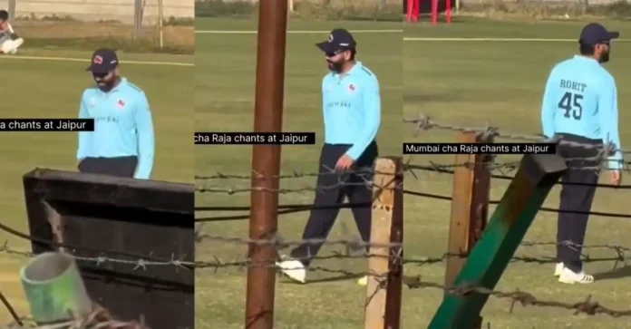 WATCH: Fans chant ‘Mumbai cha Raja’ as Rohit Sharma’s domestic return electrifies Vijay Hazare Trophy